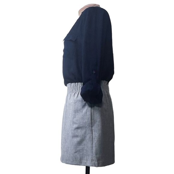 J. Crew Mercantile Gray Sidewalk Skirt Size 6 - Picture 6 of 12